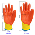 Amazon Hot Hot Nitrile Nitrile Totalmente recubrimiento de guantes de jardinería impermeables